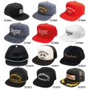 SCRIPT MESH SNAPBACK BLK/GOLD