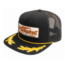 SCRIPT MESH SNAPBACK BLK/GOLD