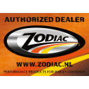 *FOC* Zodiac Dealer window sticker Med.