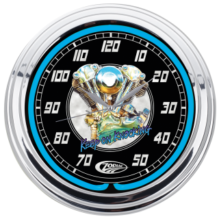 Zodiac "Knucklehead" Neon Clock 15"