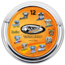Zodiac "Through the Time" Neon Clock 15"