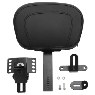 Driver Backrest Kit Black FLH/T97-Up