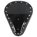 Smooth Solo Seat Black Vinyl