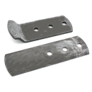 Auxiliary seat yoke and plate set