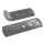 Auxiliary seat yoke and plate set