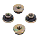 4pck Seat rear fender nut insert 1/4"-20