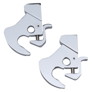 Chrome rotary latch kit