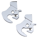 Chrome rotary latch kit