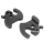Black rotary latch kit