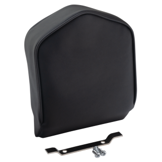 Pointed sissy bar pad, W=9" H=13"