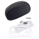 Smooth sissy bar pad,W=3.5" H=6.25"