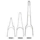Chr rigid sissybar 26" high 6" flat fndr