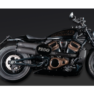 MCJ Adj. Exhaust Black RH1250S21-Up