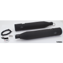MCJ 120 Striped End Cap FLH/T21-Up Blk