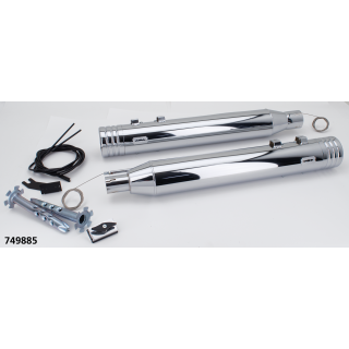 MCJ 100 Striped End FLH/T21-Up CVO Chr