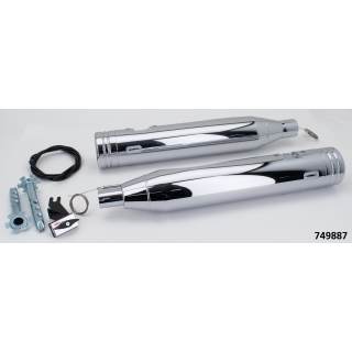 MCJ 120 Striped End FLH/T21-Up CVO Chr