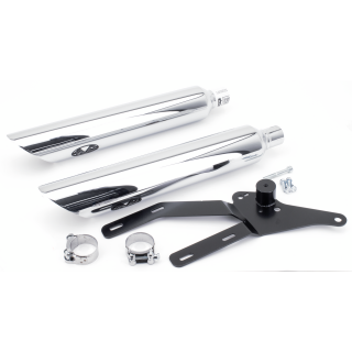SlashCut Chrome slip-ons FXBB/S-FXLR/S/T