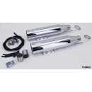 MCJ Royal Slip-Ons FLHC/FLDE21-Up Chrome