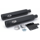 Twin Dark mfflr set D. 80mm D.Ring Cap S