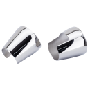 TRANSITION CONES Chrome f/4" Indian mffl