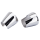 TRANSITION CONES Chrome f/4" Indian mffl