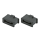 Rubber Mount Set Mufflers FLH/T85-Up