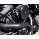 JM Timing Cover Finned Blk FLH/T17-Up