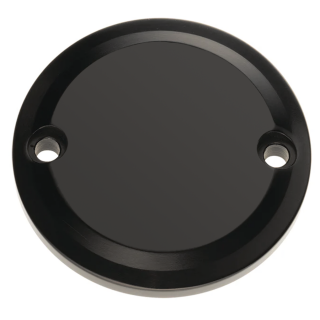 JM Timing Cover Smooth Blk FLH/T17-Up