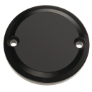 JM Timing Cover Smooth Blk FLH/T17-Up