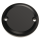 JM Timing Cover Smooth Blk FLH/T17-Up