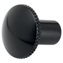JM Choke Knob Knurled Black