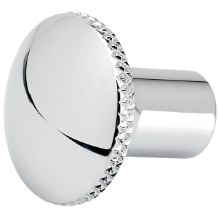 JM Choke Knob Knurled Chrome