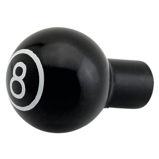 JM Choke Knob 8 Ball Black