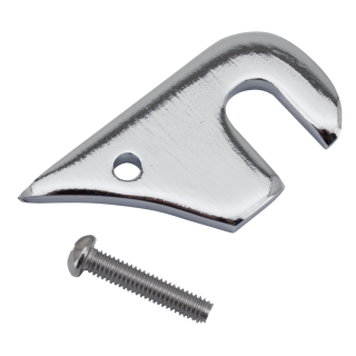 Choke Cable Bracket Chrome FL/FX90-17