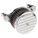 JM A/C Finned Chrome XL91-06
