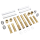 Titanium Plated Pushrod Covers BT66-84