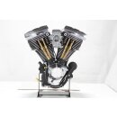 Stößelstangen Pushrod Cover Kit Titan Look für Harley Evo Big Twin 84-99