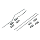 Rocker Oil Line Kit Chrome BT66-84