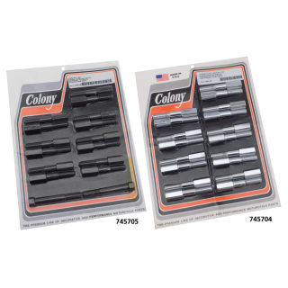 Head Bolt Kit White Plated K52-53