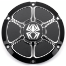 Rekluse Derby Cover Gloss Black XL Sportster 04-22