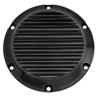 JM Derby Cover Finned Blk XL04-22