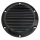 JM Derby Cover Finned Blk XL04-22