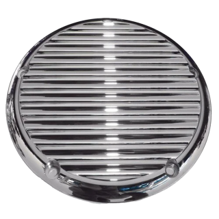 JM Derby Cover Finned Chr BT99-18