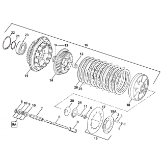 Clutch Hub Key BT85-90