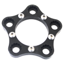 Rear Sprocket 5 Bolt Lock Ring Kit Blk