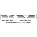 14" 7-Valve Brake Rotor, Black