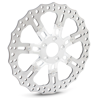 14" 7-valve Brake Rotor, Chrome
