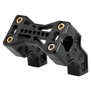 JM PB Risers 2.5" Bridge Clamp Black
