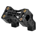 JM PB Risers 2.5" Bridge Clamp Black
