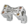 JM PB Risers 2.5" Bridge Clamp Chrome